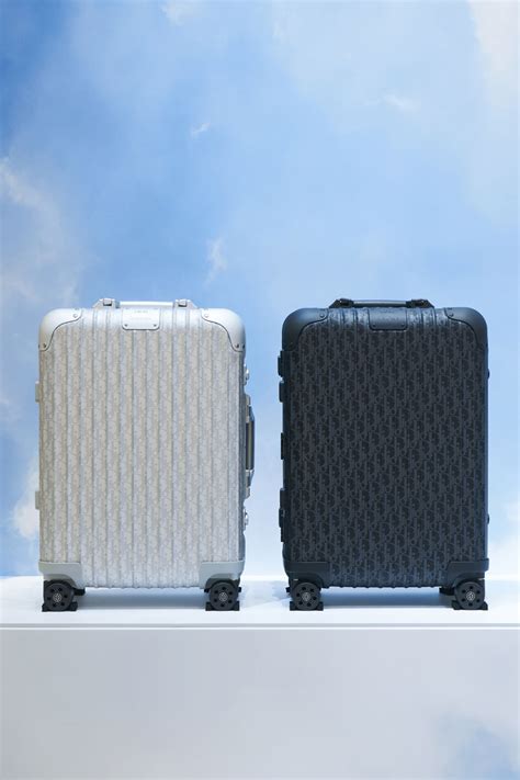 dior and RIMOWA launch luxe luggage capsule collection